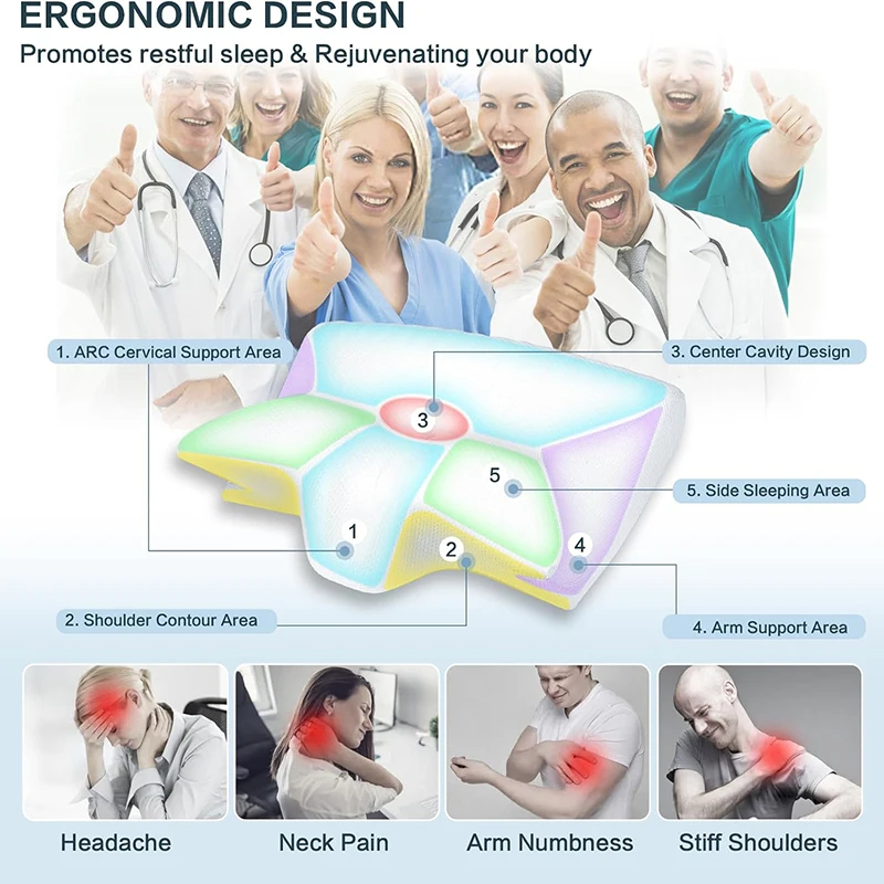 Neck Pillow Memory Foam Travel Pillow