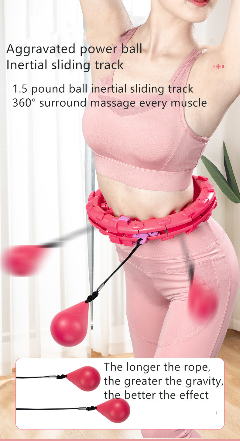 Adjustable Smart Hula Hoop Weighted Fitness Ring