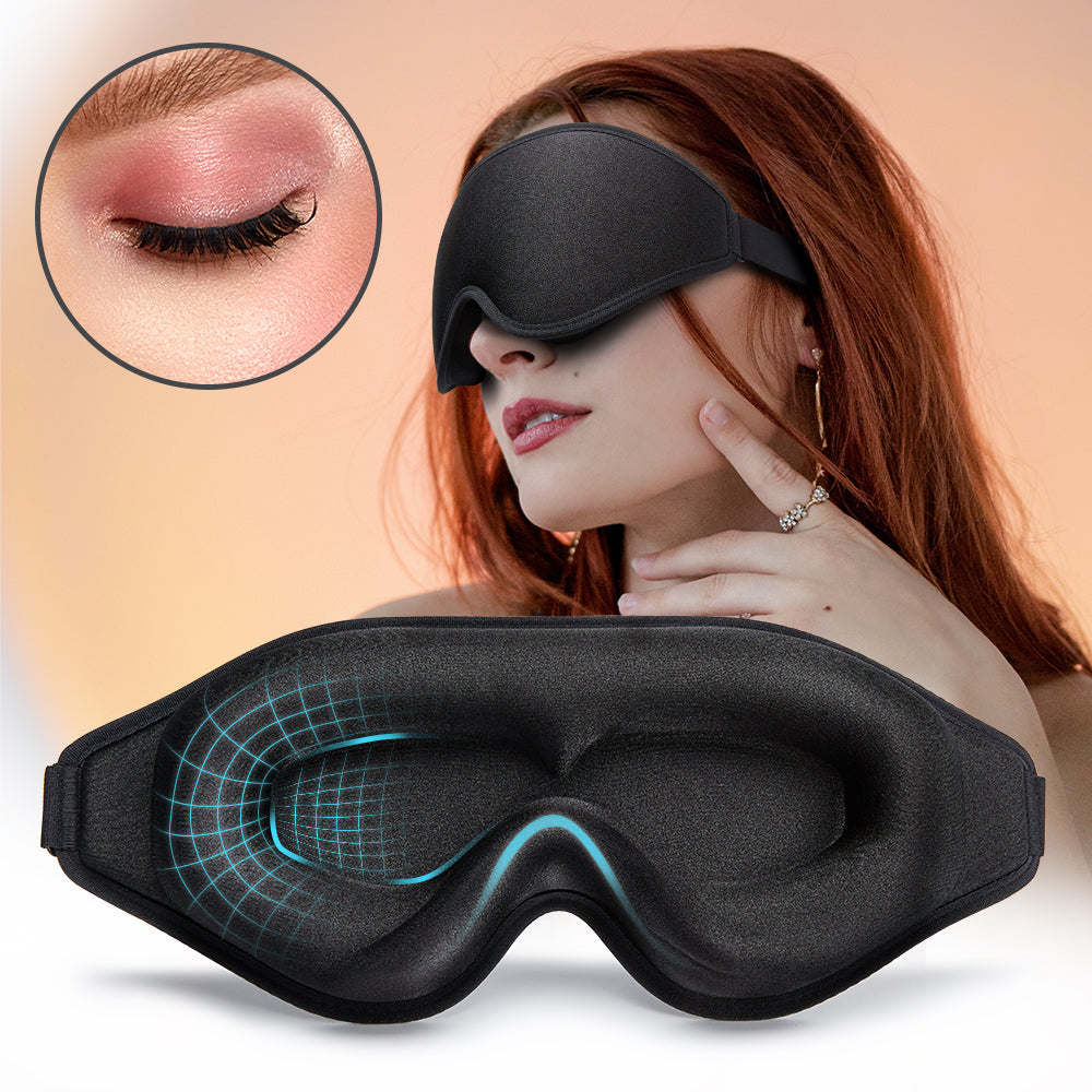3D Natural Memory Foam Sleep Mask