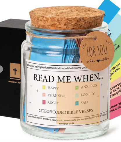 Faith &amp; Joy Verse Jar