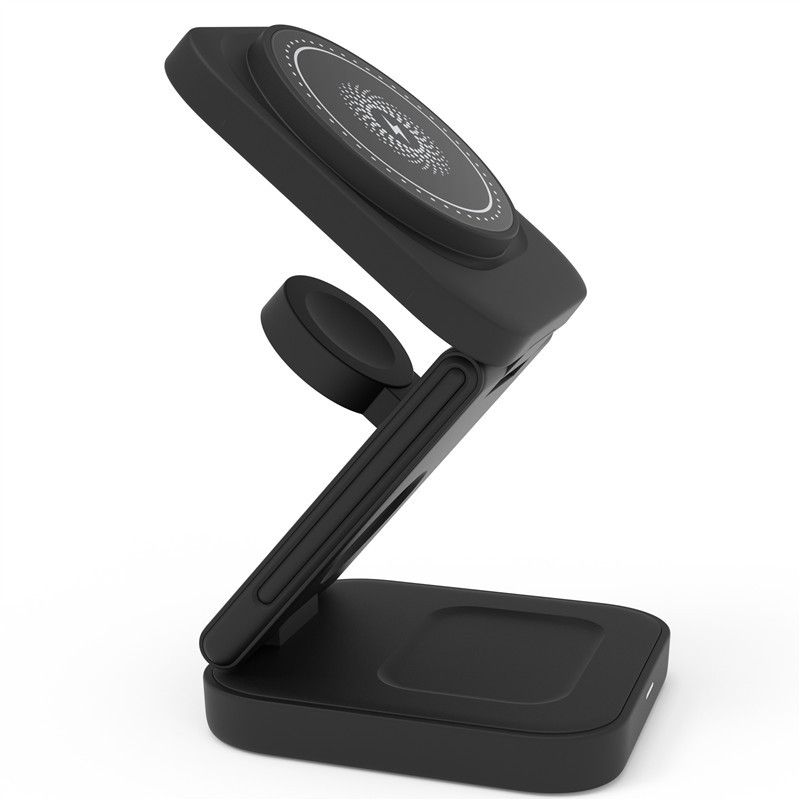 3 IN 1 Foldable Wireless Charger Fast Charging Station