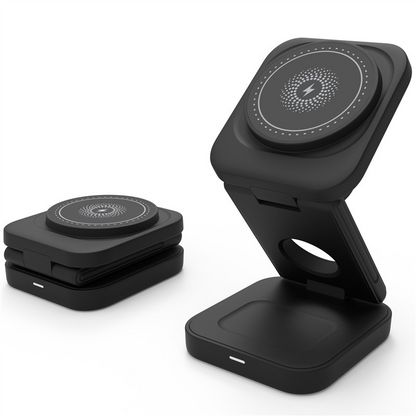 3 IN 1 Foldable Wireless Charger Fast Charging Station
