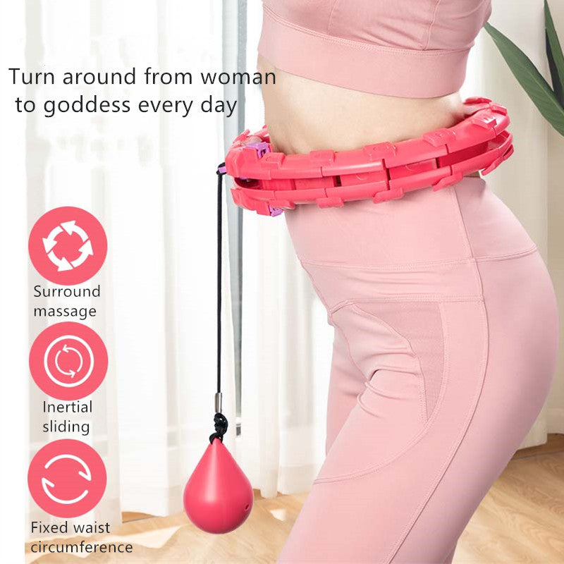 Adjustable Smart Hula Hoop  Weighted Fitness Ring