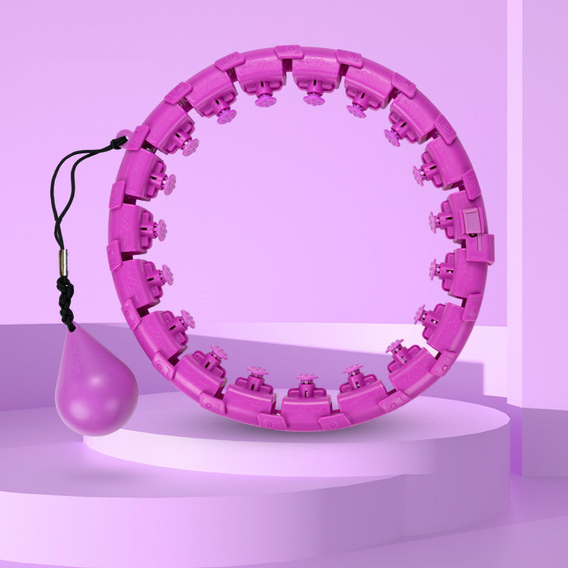 Adjustable Smart Hula Hoop  Weighted Fitness Ring