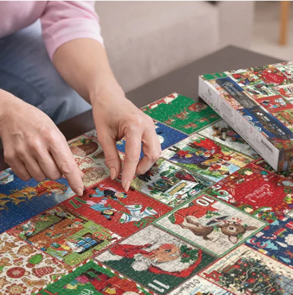 Merry Jigsaw Advent Calendar Puzzle for Christmas