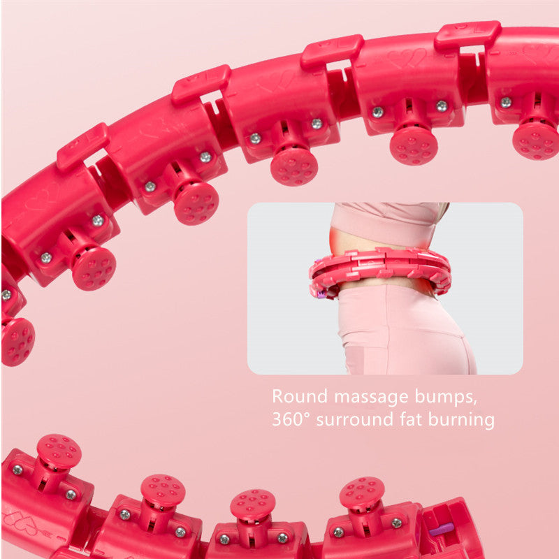 Adjustable Smart Hula Hoop  Weighted Fitness Ring