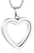 Heart-Shaped Cremation Pendant