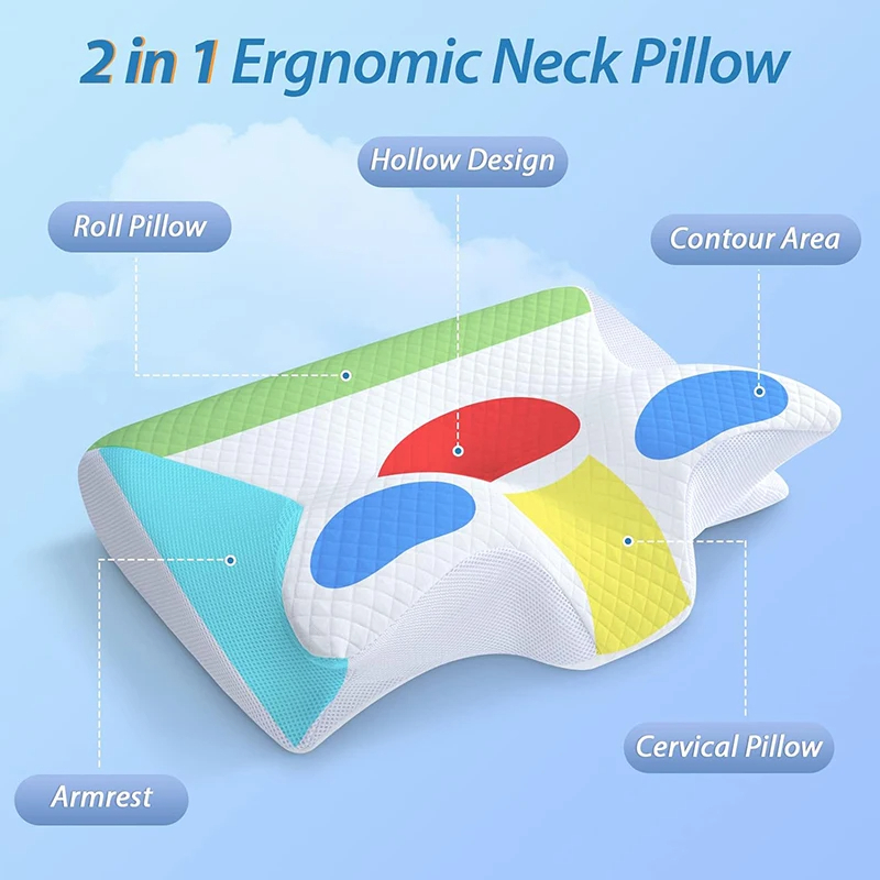 Neck Pillow Memory Foam Travel Pillow