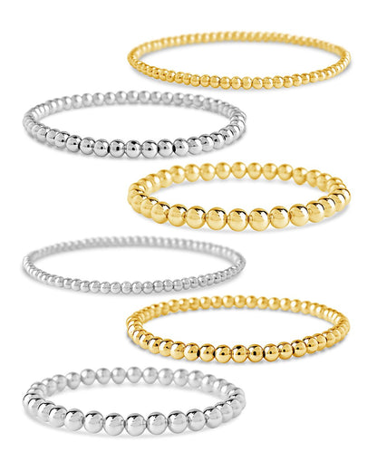 Beaded Stretch Bracelet Sets