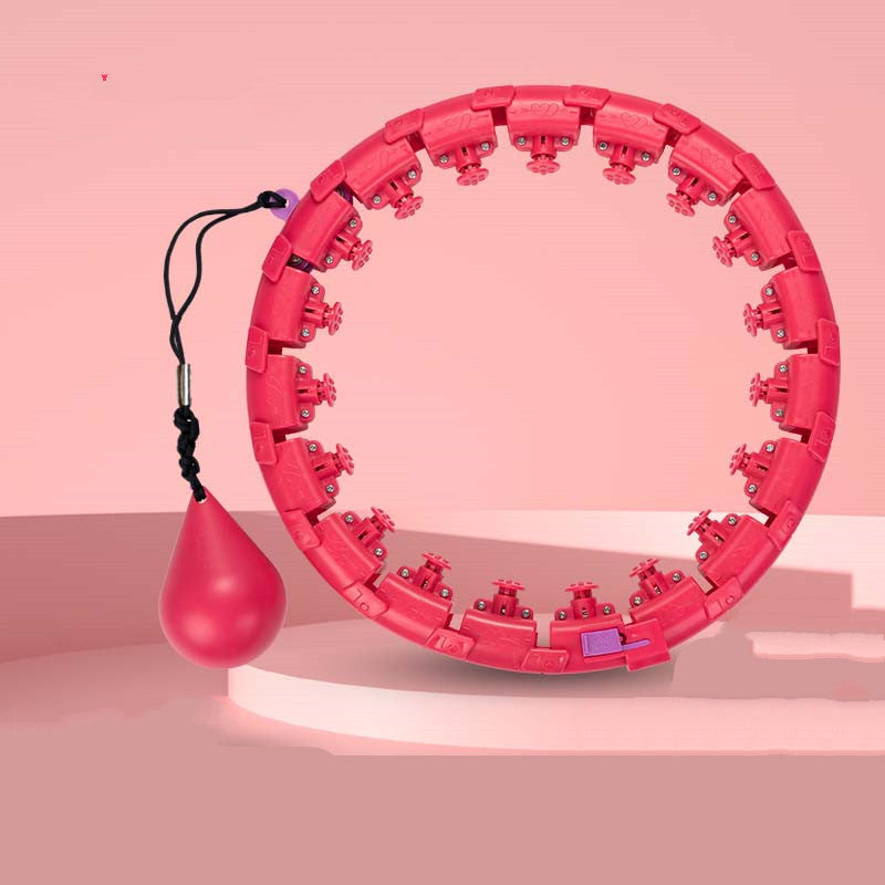 Adjustable Smart Hula Hoop  Weighted Fitness Ring