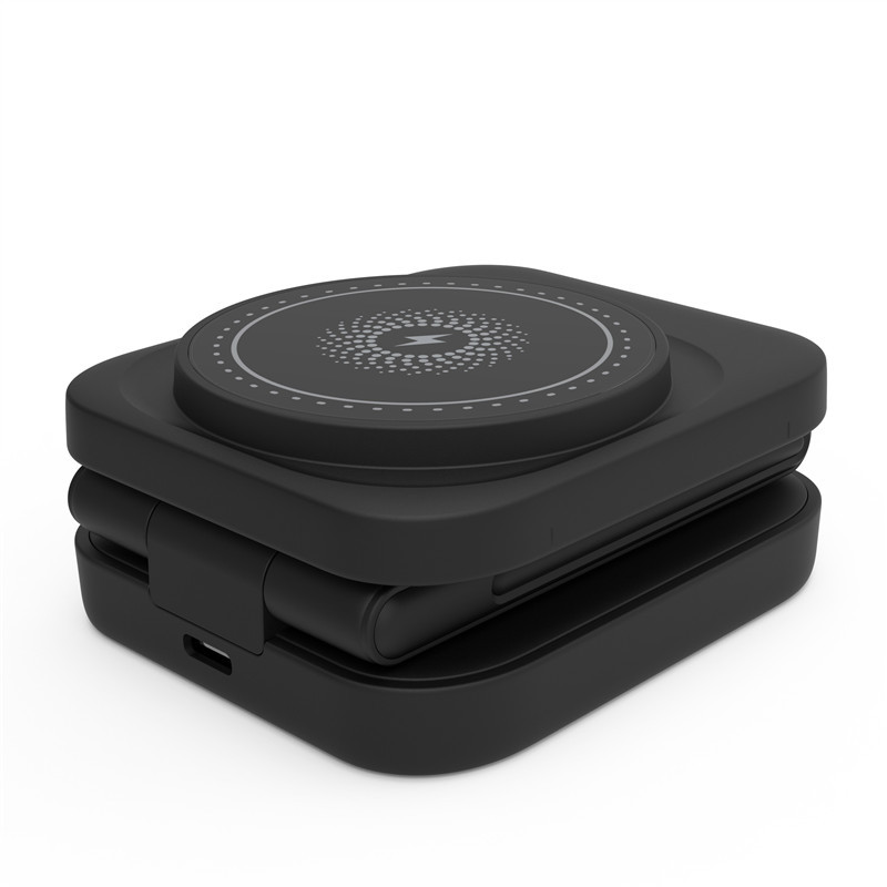 3 IN 1 Foldable Wireless Charger Fast Charging Station