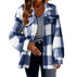 Plush Plaid Women&