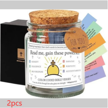 Faith &amp; Joy Verse Jar