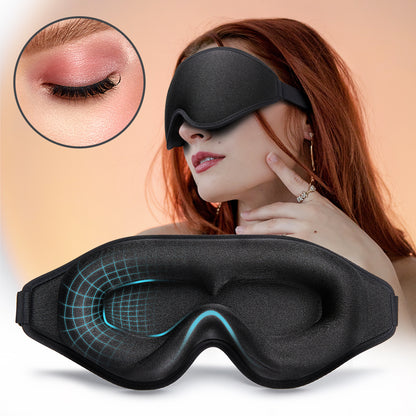 3D Natural Memory Foam Sleep Mask